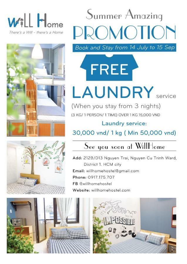 Willhome Hostel Ho Chi Minh City Bagian luar foto